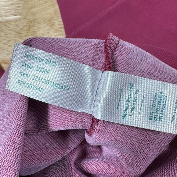 Marine Layer NWOT Joggers Sammi Size XS Cabernet Pink Pockets Cozy Comfy Pant - Picture 6 of 9